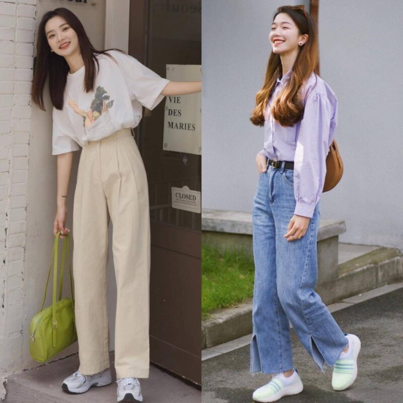 牛仔褲配什么鞋好看?牛仔短褲搭配鞋子圖片-1 牛仔褲配什么鞋好看?牛仔短褲搭配鞋子圖片-1