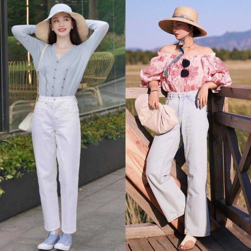 牛仔褲配什么鞋好看?牛仔短褲搭配鞋子圖片-1 牛仔褲配什么鞋好看?牛仔短褲搭配鞋子圖片-1