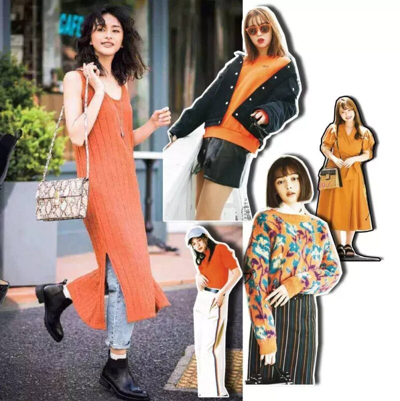 橘色搭配什么顏色最佳(橘色最佳搭配)-1