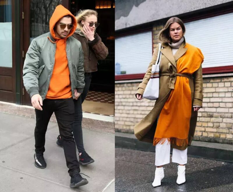 橘色搭配什么顏色最佳(橘色最佳搭配)-1