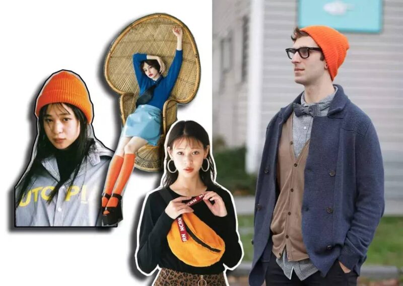 橘色搭配什么顏色最佳(橘色最佳搭配)-1