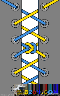 8種漂亮的系鞋帶方法-1
