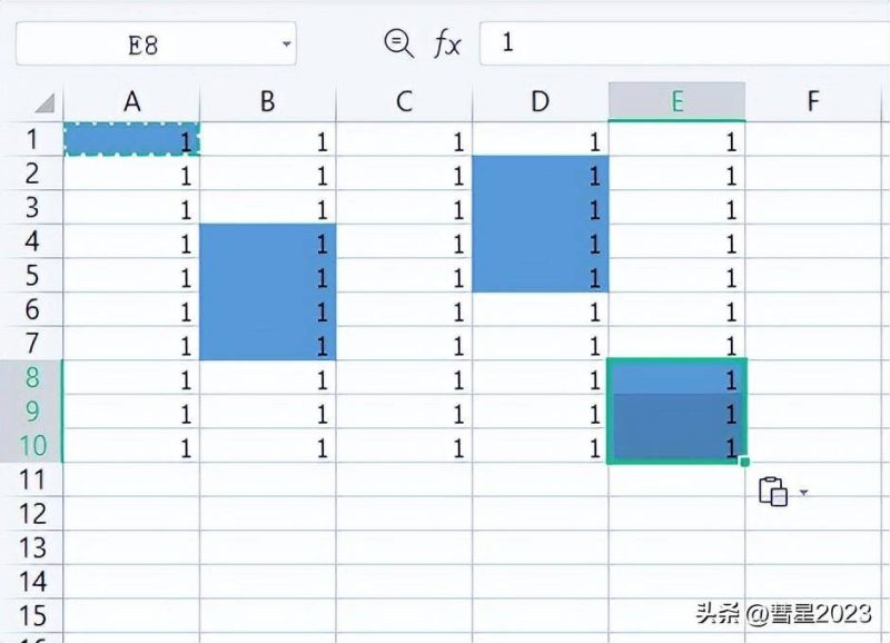 excel格式刷怎么連續刷-1 excel格式刷怎么連續刷-1
