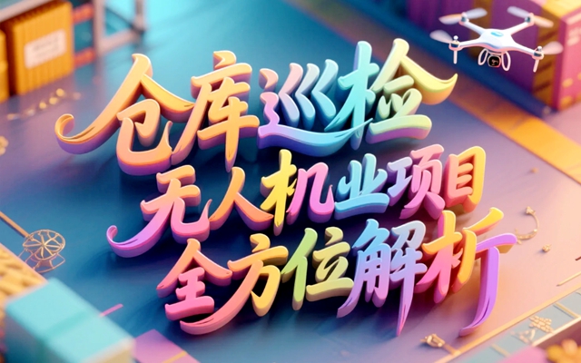 突破倉儲管理新紀元,倉庫巡檢無人機創業項目全方位解析-專在家創業網